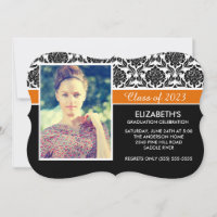 Formal 2014 Black White Damask Photo Studenten