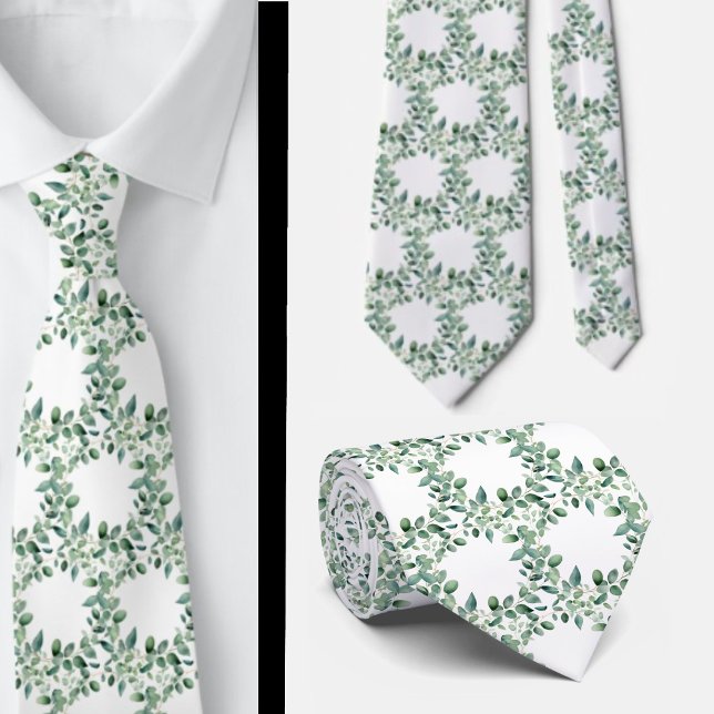 Formal Eucalyptus Neck Ties | Simple and Classic Slips (Skapare uppladdad)