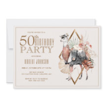 Formal Llama 50:e Födelsedagsfesten