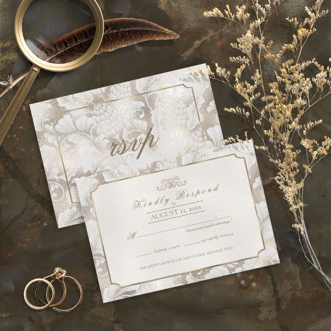 Formal Paisley Champagne ID767 OSA Kort (Skapare uppladdad)