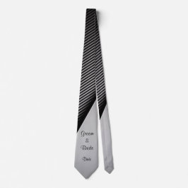 "Formal Tux look" Grooms Bröllop Tie Slips