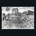 Förmånen för påven Pius V Poster<br><div class="desc">"The Benedence of Pope Pius V" på St.Peter's Square c.1567 i en privat samling. Fördelen med påven Pius V på St.Peter's Square c.1567 skapades kring 1600-talet.</div>