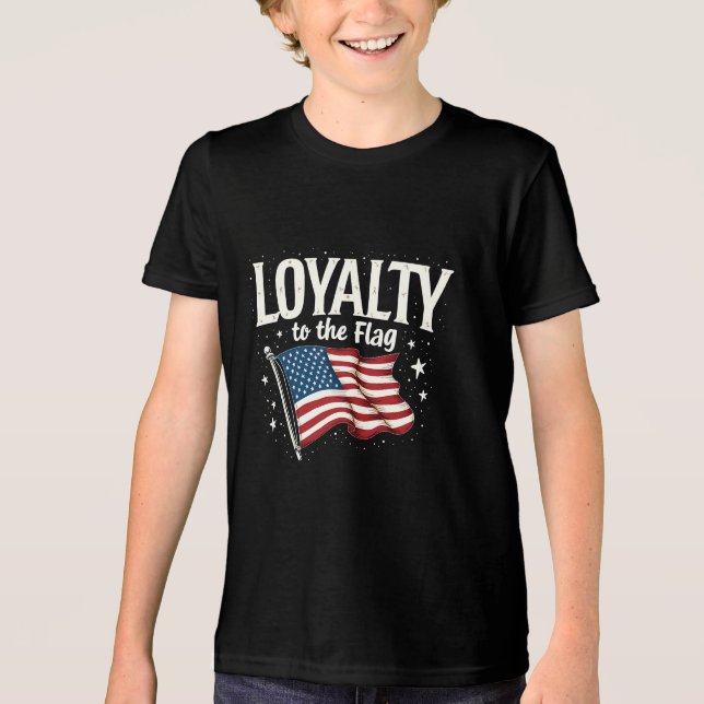 Förmånen till Flagga USA för veterandagen T Shirt (Framsida)