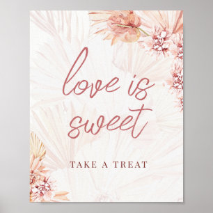 Förmånligheter Vänligen ta en Boho Bohemisk Beige Poster