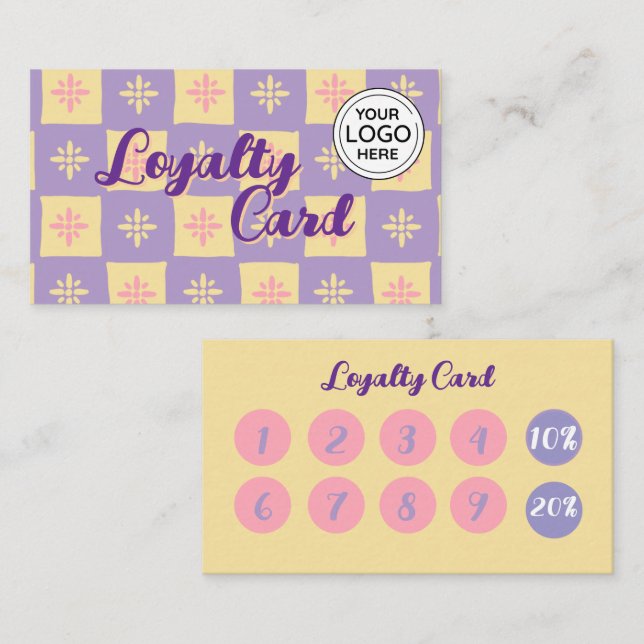 Förmånskort för förmånlig Färg-Anpassningsbar för  Visitkort (Fram/baksida)