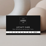Förmånskort för logotyp Modern Professionell Lojalitetskort<br><div class="desc">Lägg till logotypen.</div>