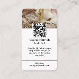 Förmånskort - Fotcentrerad design för bästa möjlig Visitkort