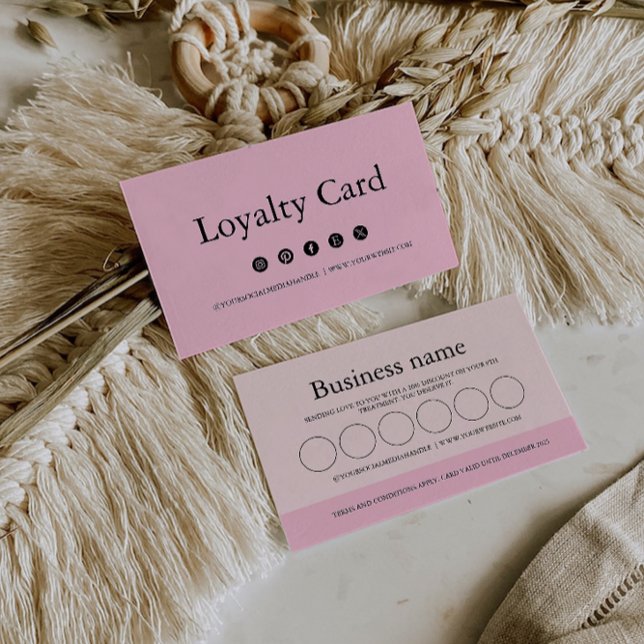 Förmånskortsmall, kundförmånskort. lojalitetskort (Loyalty Card Template, Customer Loyalty Card,)