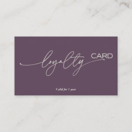 Förmånskortsstrategi för kundkvarhållning visitkort