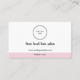 Förmånskortsstrategi för kundkvarhållning visitkort