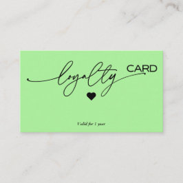 Förmånskortsstrategi för kundkvarhållning visitkort