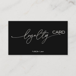 Förmånskortsstrategi för kundkvarhållning visitkort