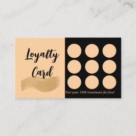 Förmånskortsstrategi för kundkvarhållning visitkort