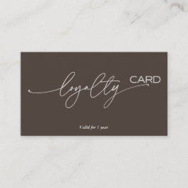 Förmånskortsstrategi för kundkvarhållning visitkort