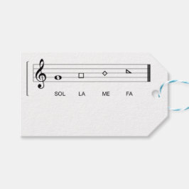 Formanteckningar FA SOL LA ME 10 Presentetikett