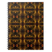 Formas, "traços dourados flutuam" em fundo escuro.