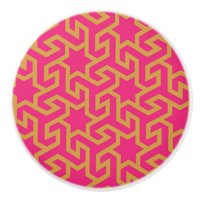 Format mönster för arabiska stjärna knopp (Framsidan)