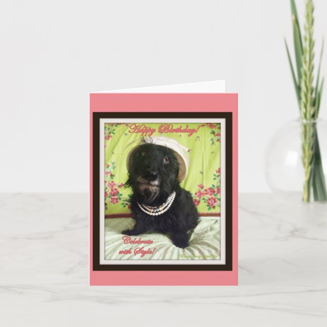 Formatera födelsedagskort kort (Framsida)