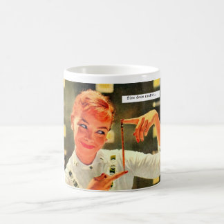 Formatet betyder muggen kaffemugg