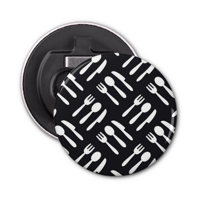 Formbrytare knivar mönster flasköppnare (Framsidan)