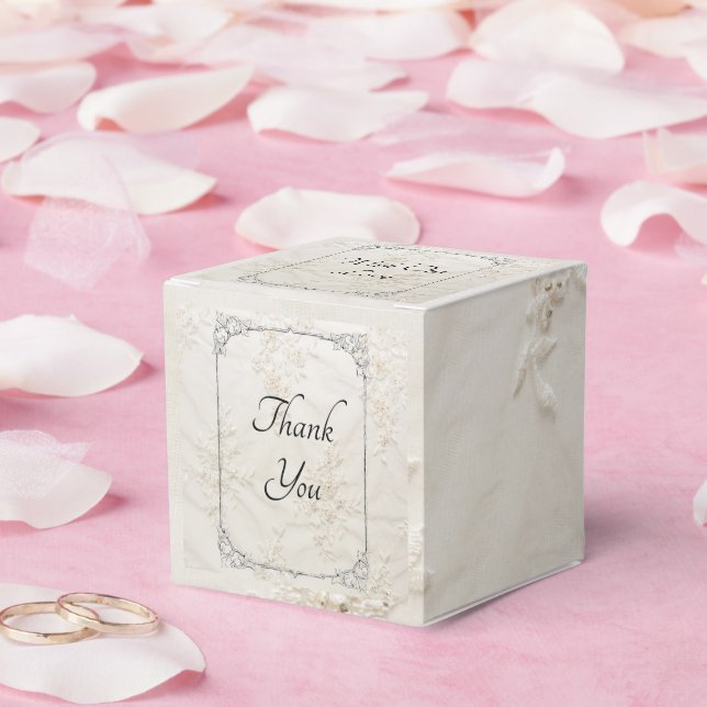 Förmedlad Snöre-favoritruta Presentaskar (Bröllop)