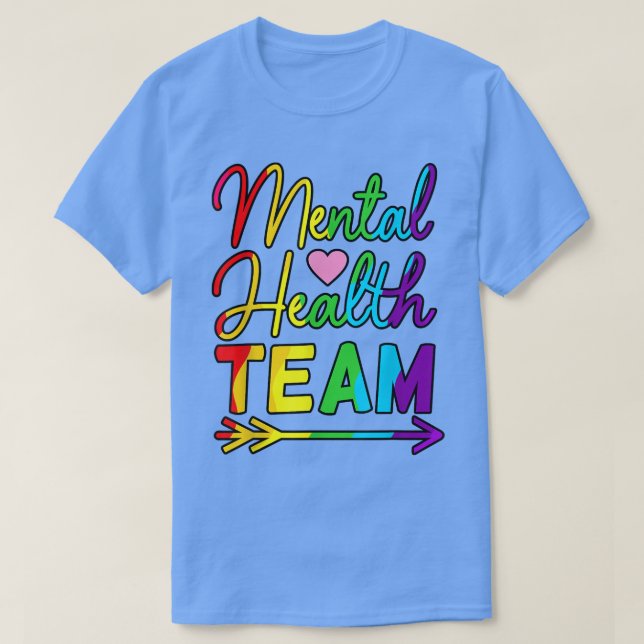 Förmedlarmedvetandehöjande grafik 542 för mentalvå t shirt (Design framsida)