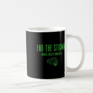 Förmedling om psykisk hälsa - Grönten slutar Kaffemugg