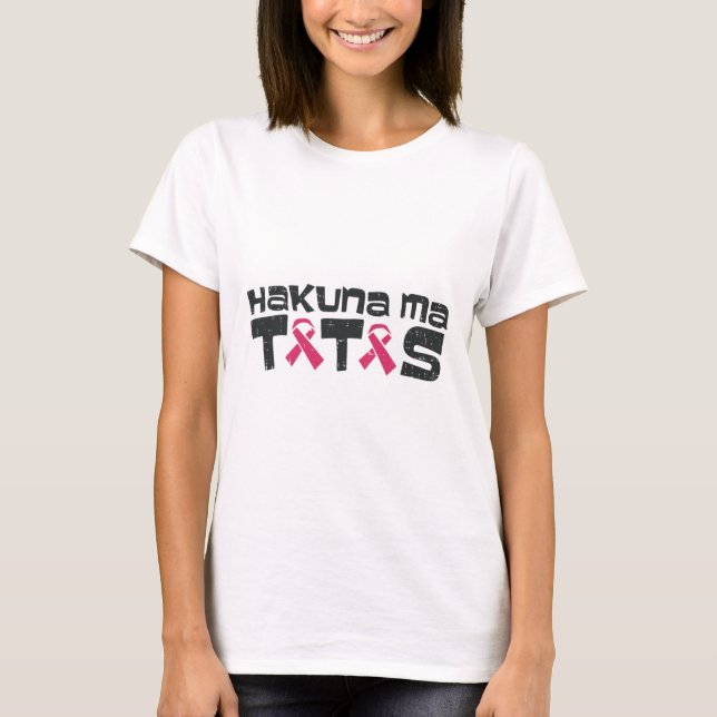 Förmedling till bröstcancer, Shirt Morsa Support G T (Framsida)