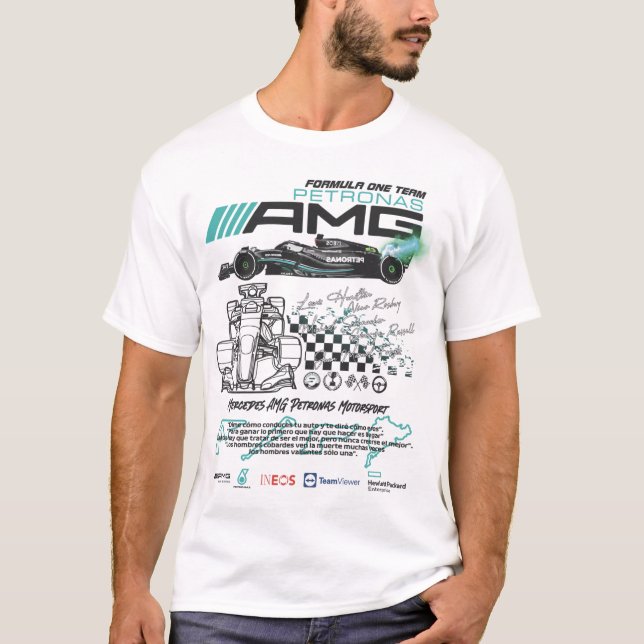 Formel 1 AMG T Shirt (Framsida)