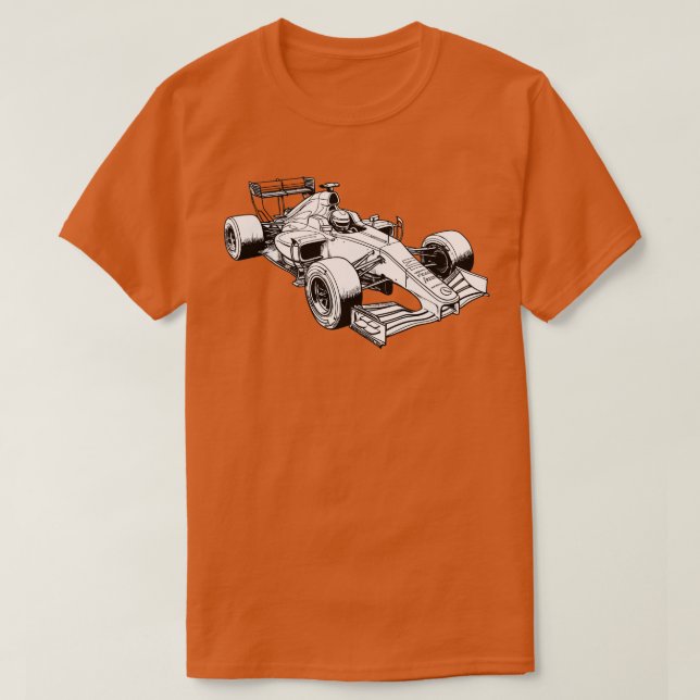 Formel 1-bil t shirt (Design framsida)