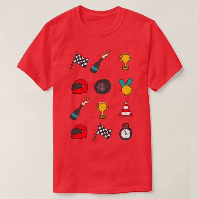 Formel 1 Racer T Shirt (Design framsida)
