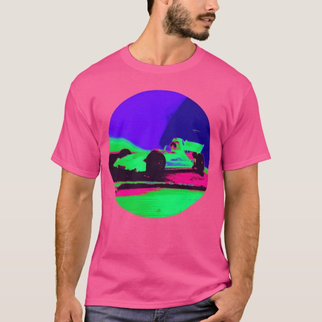 Formel 1 Sportbil vän T Shirt (Framsida)