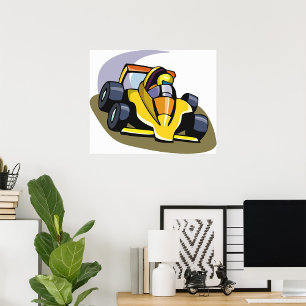 Formel 5 Tävla Poster motorcyklar