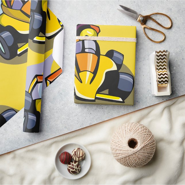 Formel 5-Tävla Presentpapper (Skapare uppladdad)