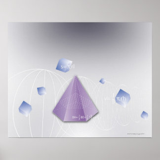 Formel, diagram, matematiska symboler 8 poster