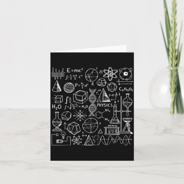 Formel Geometri Fysik Matte Kemi Biologi Kort (Framsida)