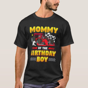 Formel Tävling-Mamma för födelsedagspojken Party R T Shirt