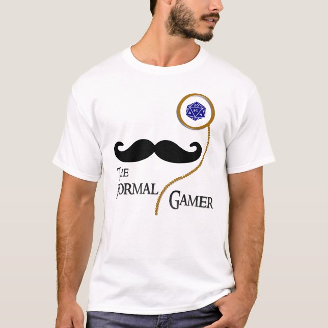 Formell Gamermanar T-tröja Tee (Framsida)