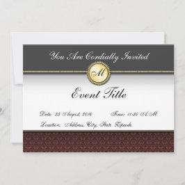 Formell inbjudan till Finare Anpassningsbar Monogr