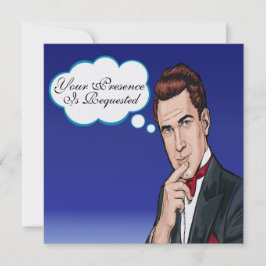 Formell inbjudan till popkonsman i Firande