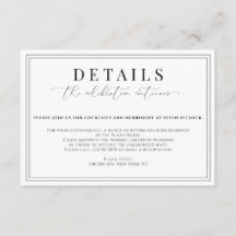 Formell information om Bröllop