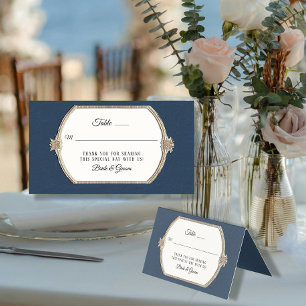 Formell mottagning av Victorian Elegant Blue och G Kort