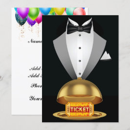 Formell och rolig inbjudan