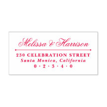 Formell Returadress för elegant Bröllop Namn