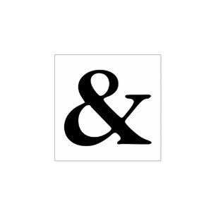 Formell Stil Amersand Sign Typography Stämpel