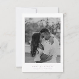 Formell Vintage Lila Monogram Bröllop Spara Datumet