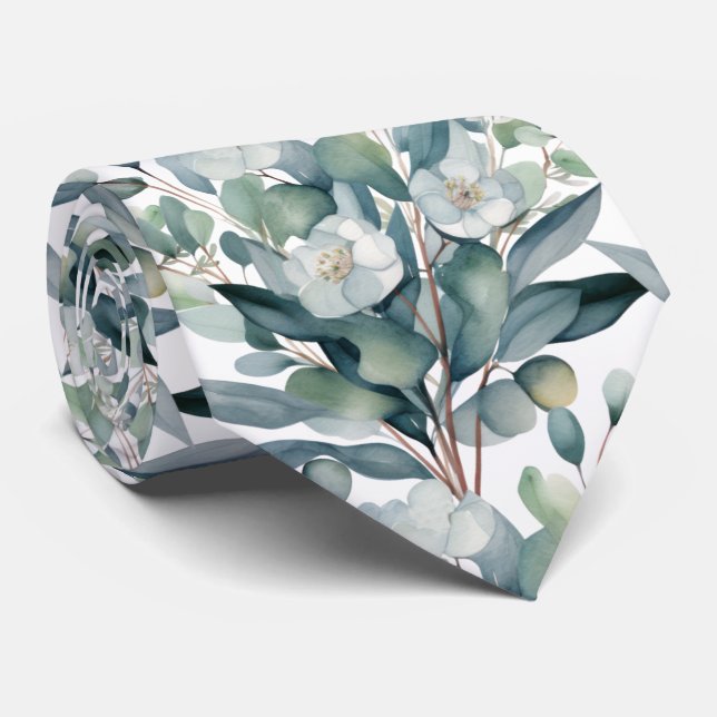 Formella Eucalyptus-Slips | Enkla och Klassiska Slips (Rullad)