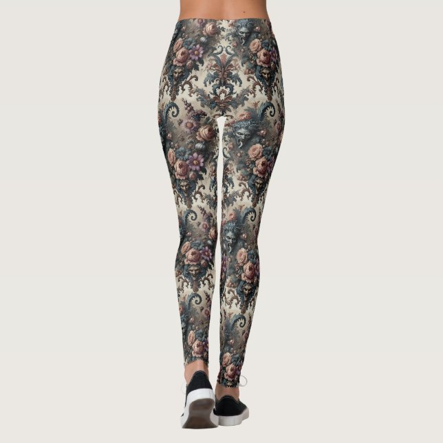 Formella Fiends - Gothic Victorian Leggings (Baksida)