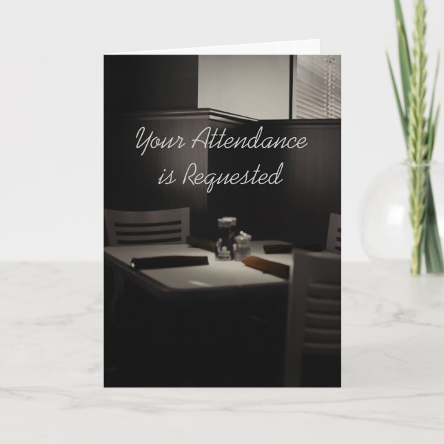 Formella inbjudningar (Framsida)