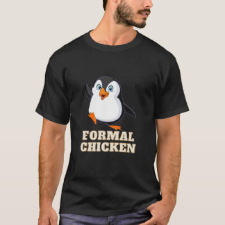 Formella kycklingar T-Shirt (Penguin)